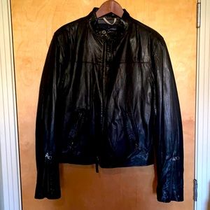 Armani Jeans Leather Jacket
